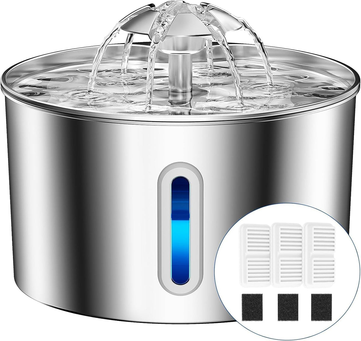 Stainless Steel Pet Water Fountain